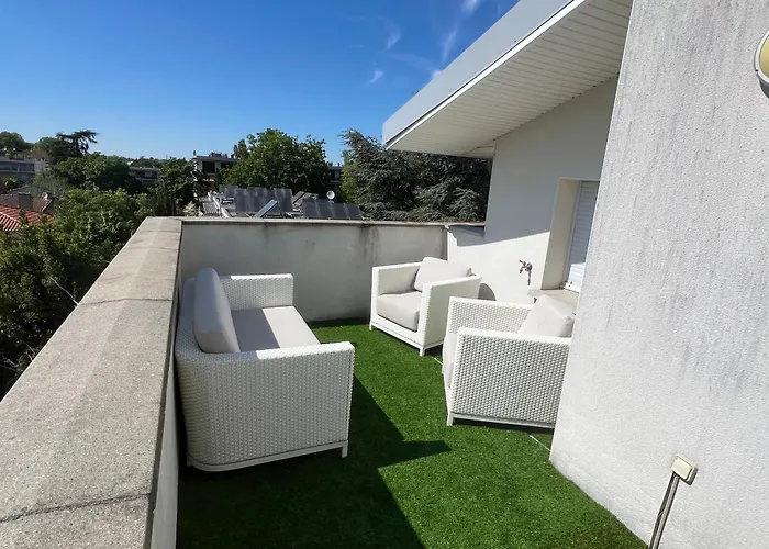 Spacieux T4 Proche Centre-ville, Clim Et Parking アパート